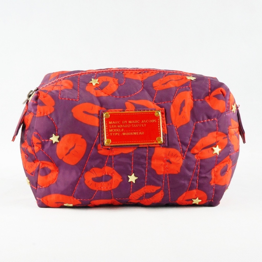 Marc By Marc Jacobs Lip Kiss Cosmetic Bag